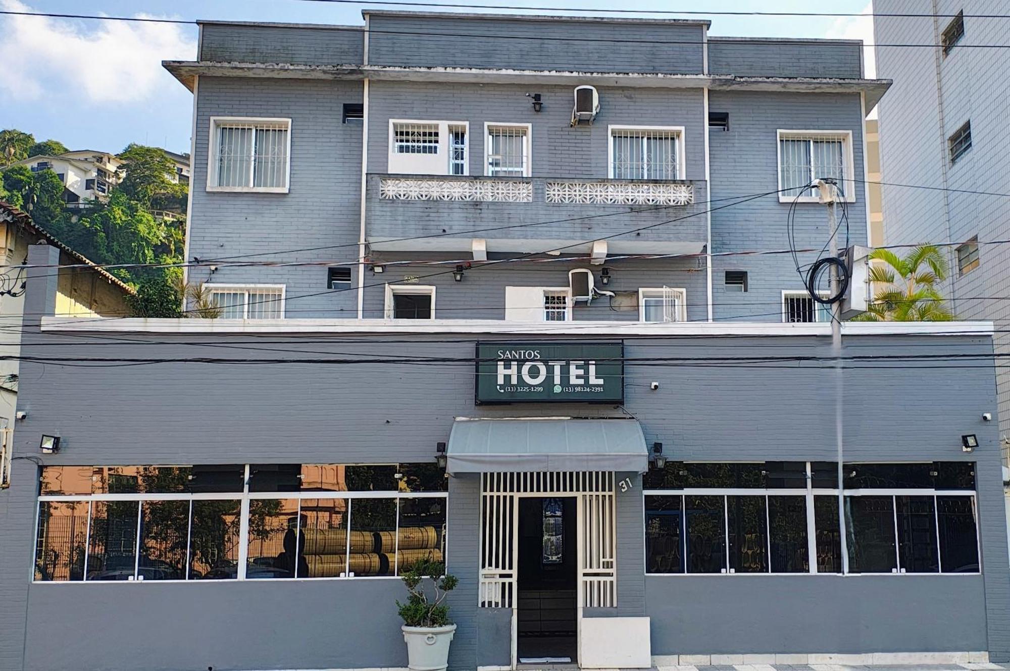 Santos Hotel Bagian luar foto